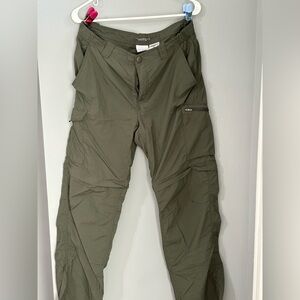 Green Columbia Hiking/Field Pants